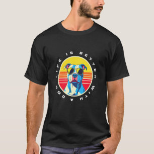 Camiseta Cão Pitbull