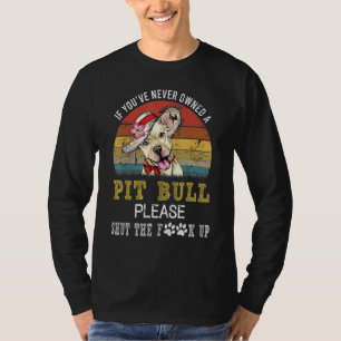 Camiseta Cão Pitbull Mulheres Homens Resgate de Cães
