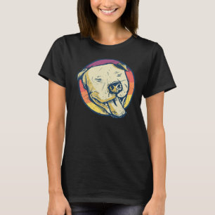 Camiseta Cão-Pitbull - Vintagem Retroativa