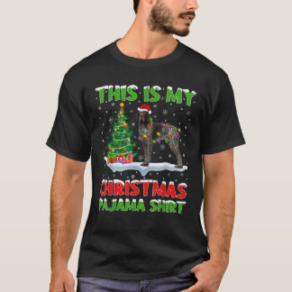 Camiseta Cão Pointer de Cabelo Curto Alemão Este É o Meu Na