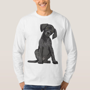 Camiseta Cão-Ponteiro Alemão Curto, Cão-Cachorro