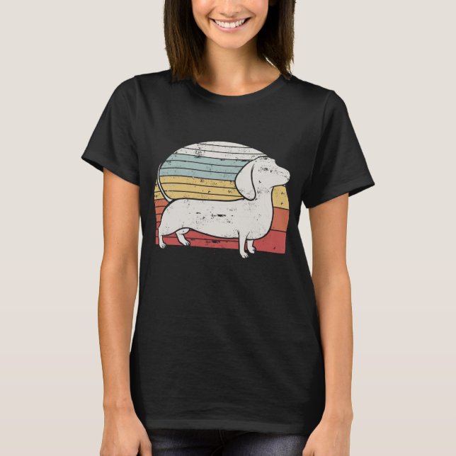 Camiseta Cão-Presente-Design-Cão-De-Ferro-Retro legal (Frente)