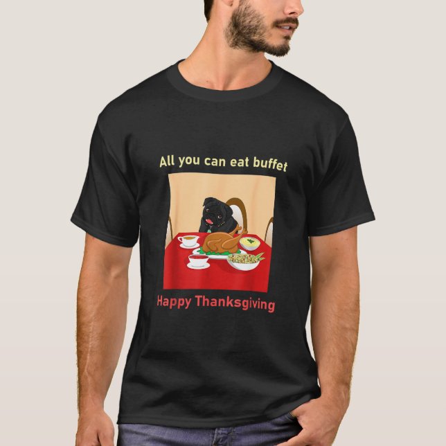 Camiseta Cão Preto (Frente)