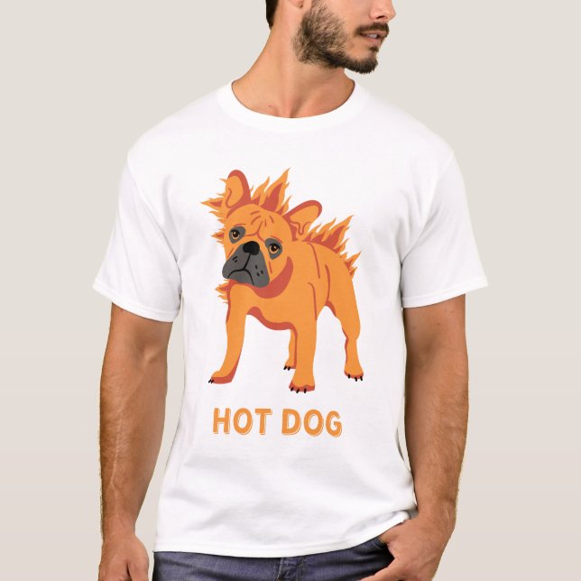 Camiseta Cão quente (Frente)