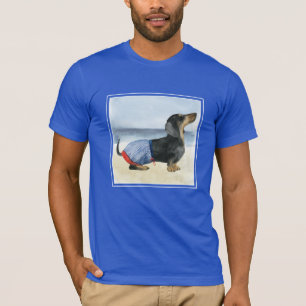 Camiseta Cão quente   Preparações Para Nadar