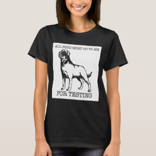 Camiseta cão rottweiler