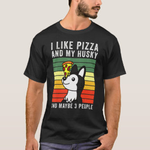 Camiseta Cão Rouco de pizza