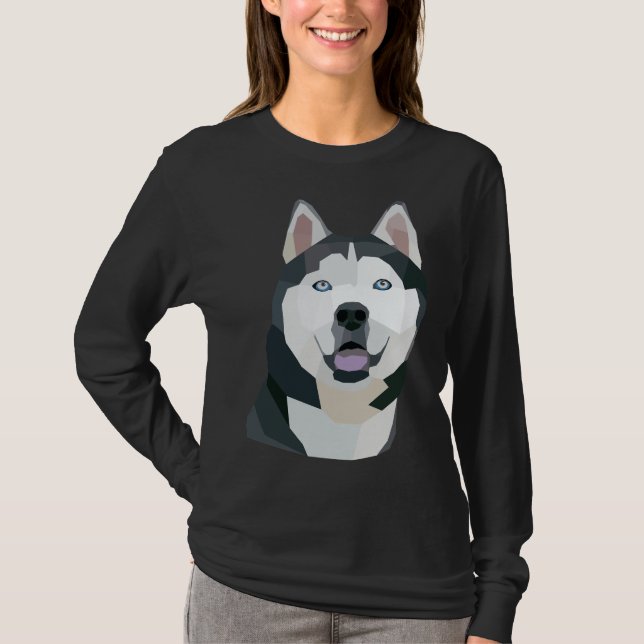 Camiseta Cão Rouco Geométrico (Frente)