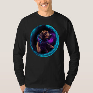 Camiseta Cão Sabujo Espacial Mãe Pai Sabujo 1