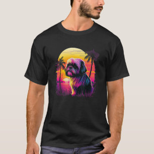 Camiseta cão Shih Tzu (estético)