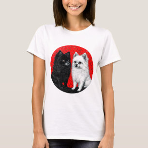 Camiseta cão spitz japonês