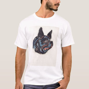 Camiseta Cão T35228 (pastel no papel)