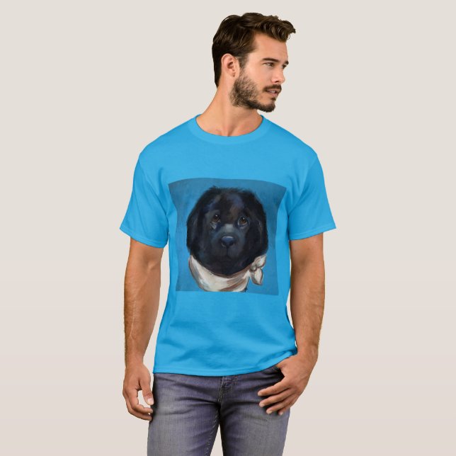 Camiseta Cão Terra Nova                 (Frente Completa)