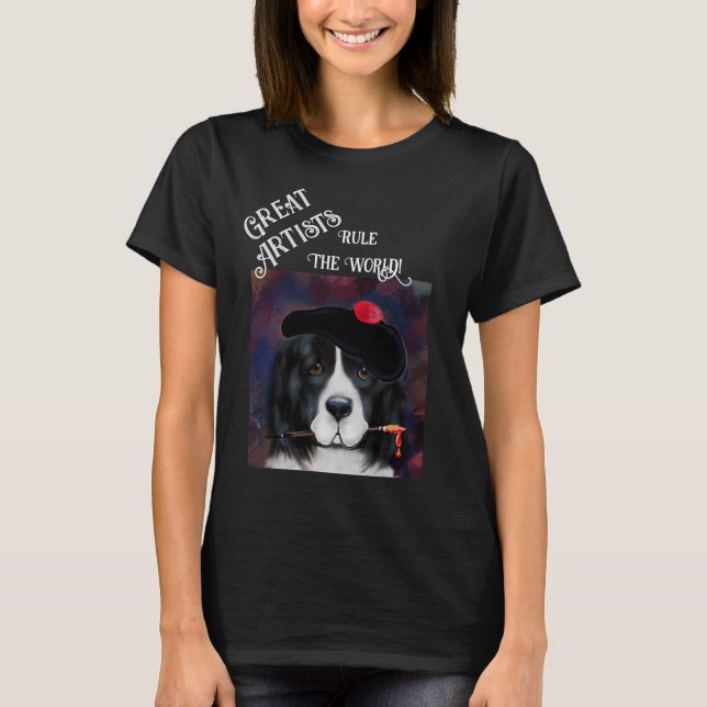 Camiseta Cão Terra Nova (Frente)