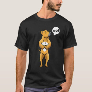 Camiseta Cão Tosa Inu Mastim Japonês Teimoso Não