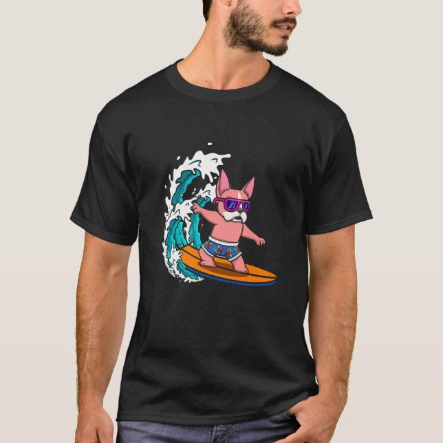 Camiseta Cão-Vaca-Vaca-Vaca-Vaca-Vaca-Cão-Cão Surfe (Frente)