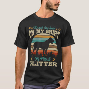 Camiseta Cão-Vintage Antigo Sunset Retropitbull
