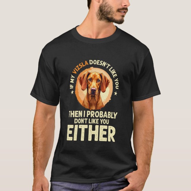 Camiseta Cão Vizsla (Frente)