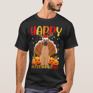 Camiseta Cão Vizsla Feliz Vizsla OláobrigadoNatal