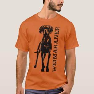 Camiseta Cão Weimaraner 2