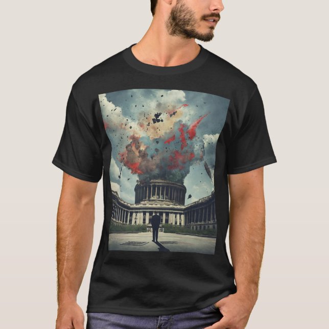 Camiseta Caos da Consultoria: A Queda da Influência (Frente)