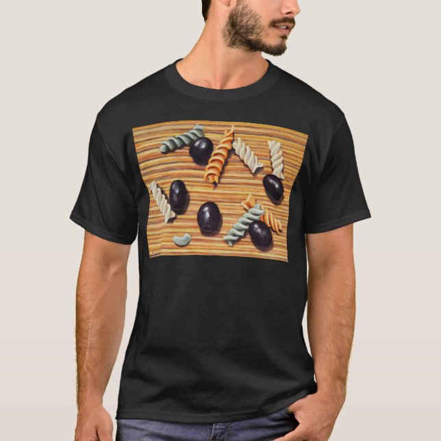 Camiseta Caos da salada de massa (Frente)