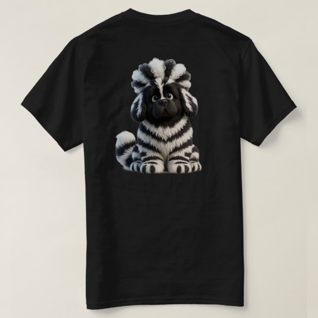 Camiseta Caos de Cachos (Verso do Design)