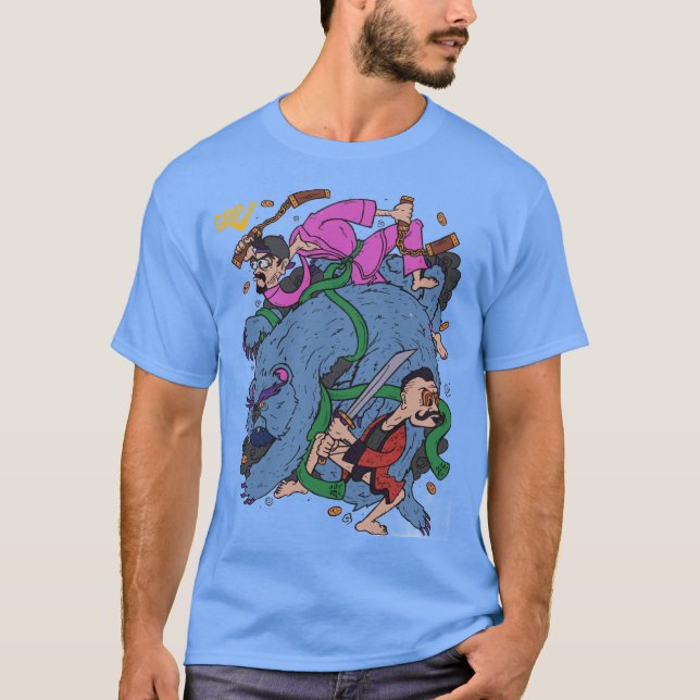 Camiseta Caos do Maccaronin (Frente)