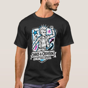 Camiseta Caos e Criação – Divisão de Rebelião Punk