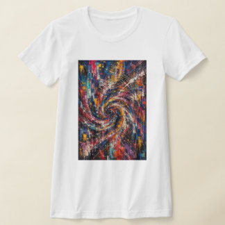 Camiseta Caos Infinito | Vórtice Abstrato