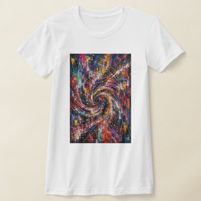 Camiseta Caos Infinito | Vórtice Abstrato (Postura )