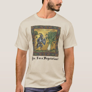 Camiseta Caos Medieval: A Cabra Ataca o Alho-Porró