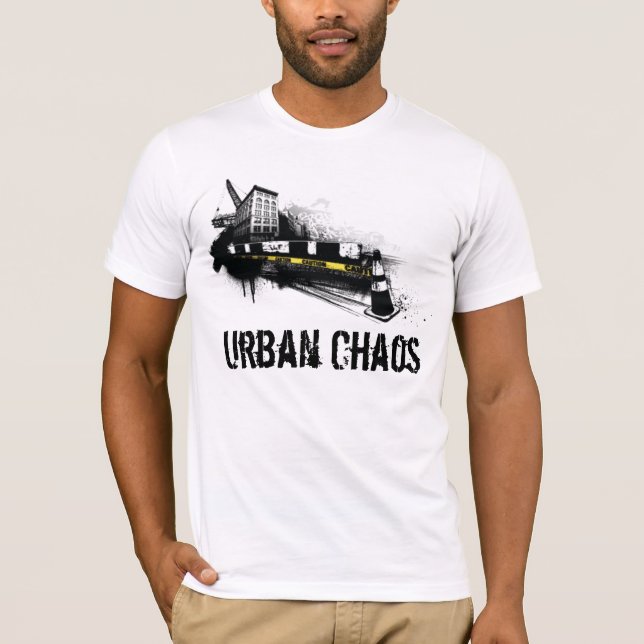 Camiseta Caos urbano (Frente)