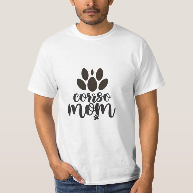 Camiseta Cãozinho de Caçu Mãe amante Caçãozinho Mãe (Frente)