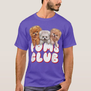 Camiseta Cãozinho Pomeraniano, Poms Club, Cachorro Bebê