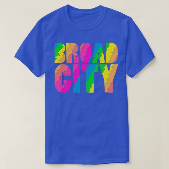 Camiseta Capa BROADCITY (Frente do Design)