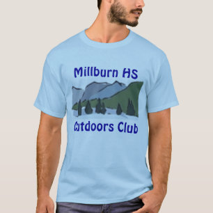 Camiseta Capa curta azul