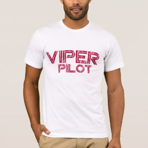 Camiseta Capa curta piloto T da víbora