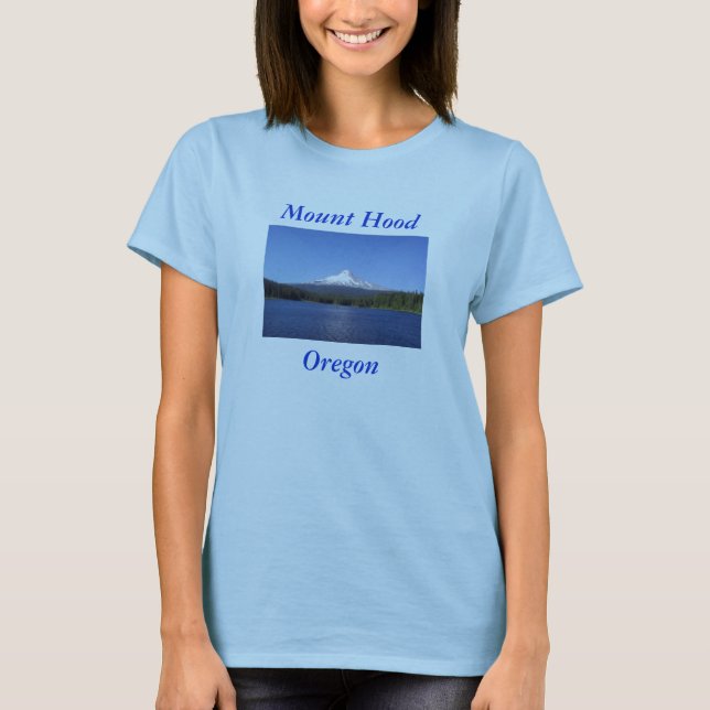 Camiseta Capa da montagem, Oregon (Frente)