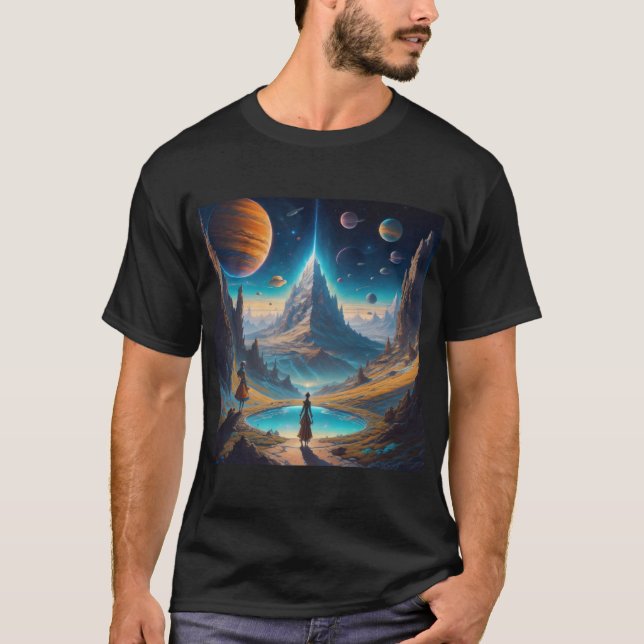 Camiseta Capa de alienígena (Frente)
