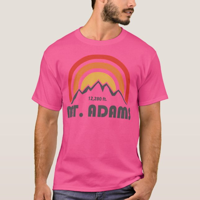 Camiseta Capa de Baseball do Monte Adams (Frente)