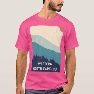 Camiseta Capa de Baseball na Paisagem do Norte Ocidental