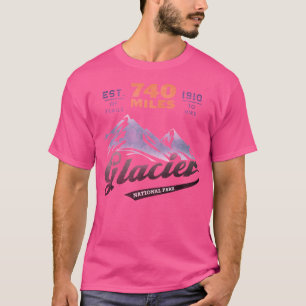 Camiseta Capa de Baseball no Parque Nacional Glaciar