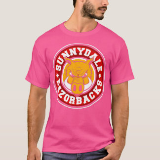 Camiseta Capa de Baseball Sunnydale Razorbacks