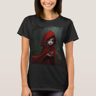 Camiseta Capa de equitação vermelha