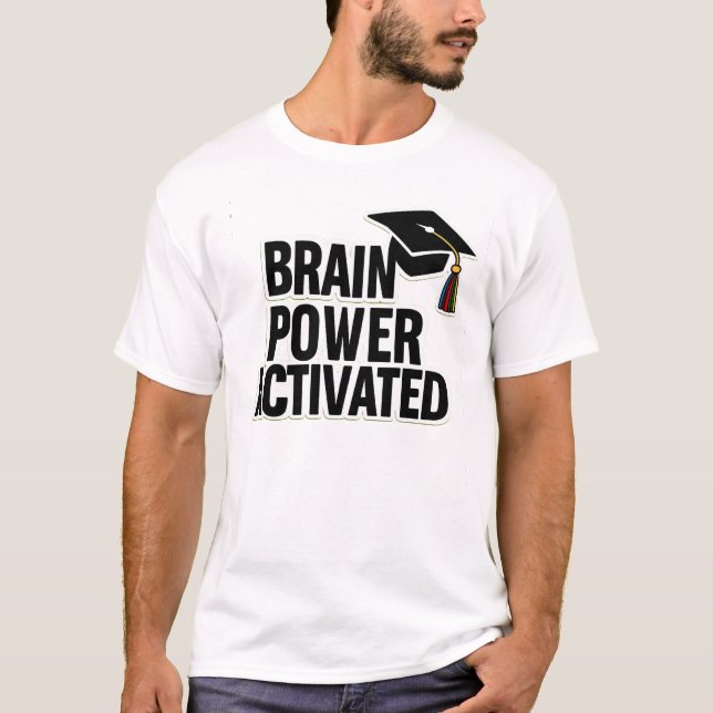 Camiseta Capa de Graduação no Modo Estudo (Frente)