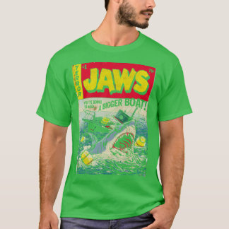 Camiseta Capa de história em quadrinhos da Edição Jaws 1 am