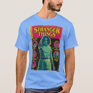 Camiseta Capa de história em quadrinhos engraçada do Strang