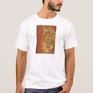 Camiseta Capa de Livro Antigo, Padrão de Ondulação Ornament
