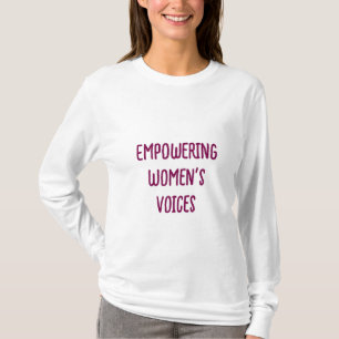 Camiseta Capa de longa duração do Dia Internacional da Mulh